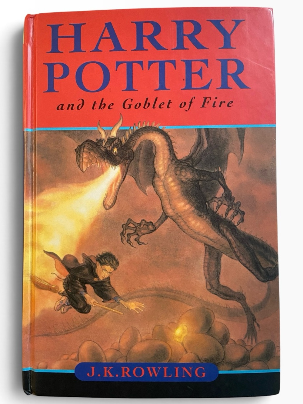 Harry Potter and the Goblet of Fire Hardcover Book 4 J.K. Rowling Original Cover